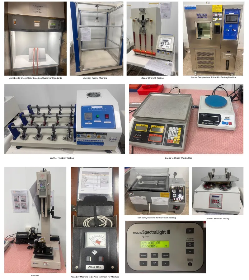 belt and leather quality testing equipment for color, strength and abrasion checks