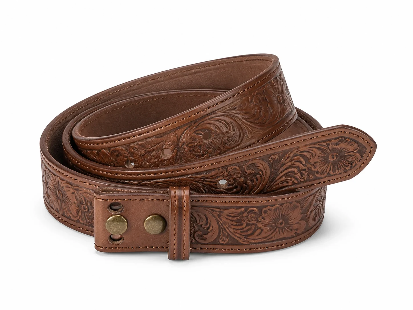 Interchangeable Buckle Western Strap