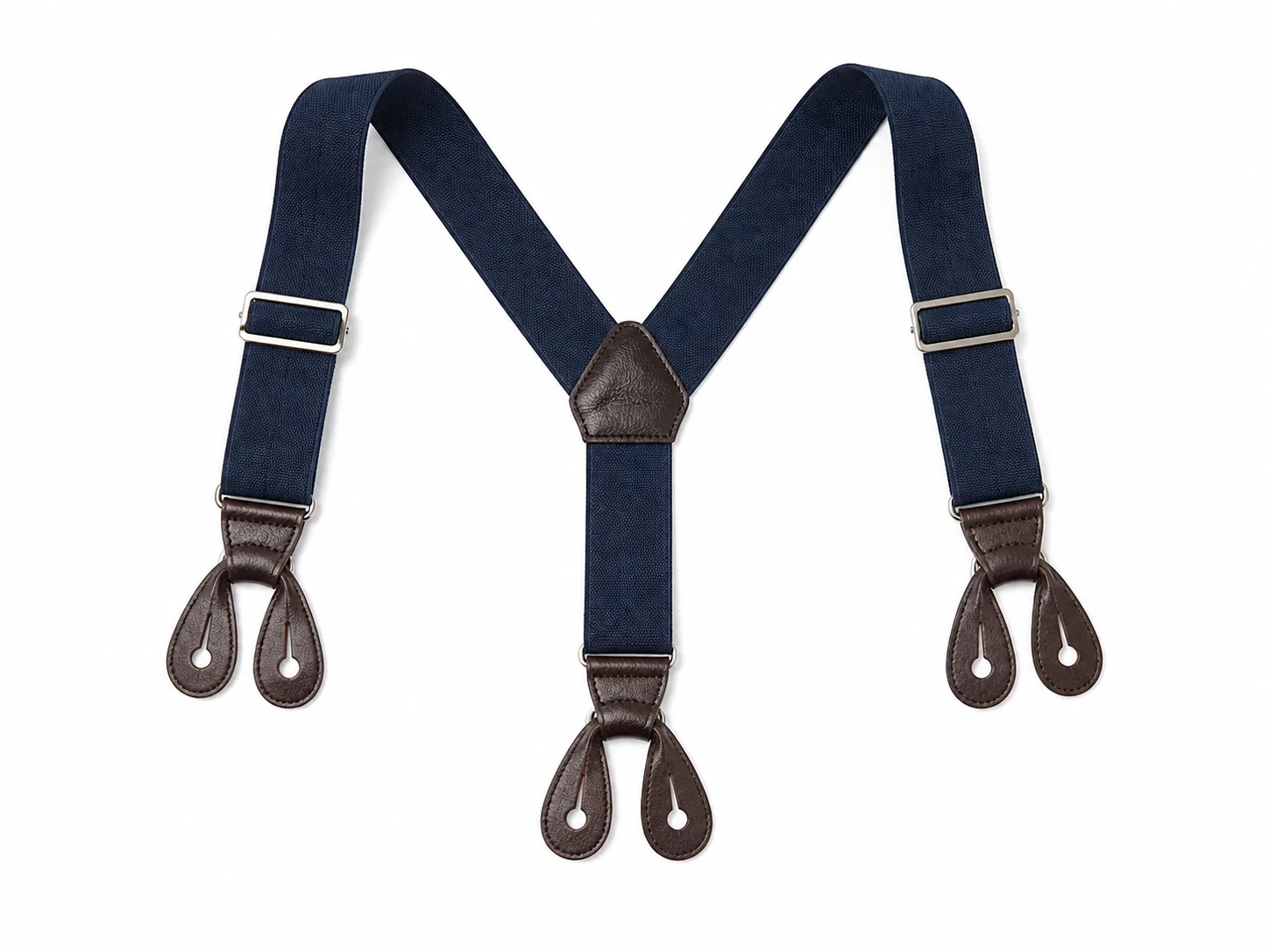 Schematic of wide X-back work-support suspenders