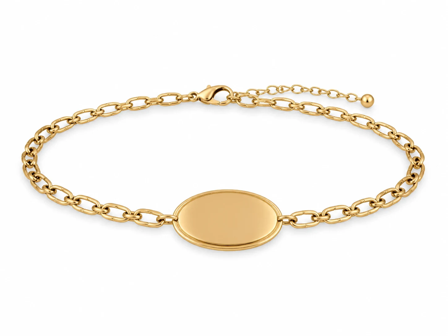 Logo Medallion Chain Belt