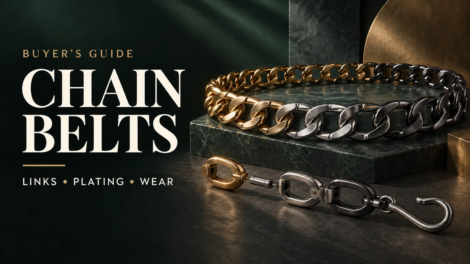 Chain Belts for Buyers: Link Construction, Plating and Wearability
