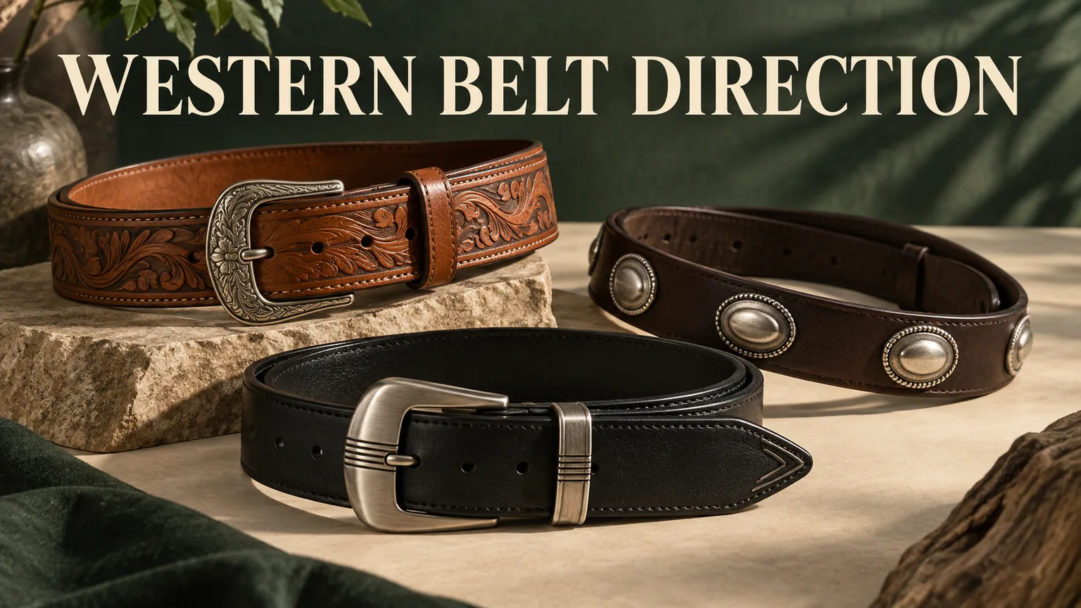 Western Belt Trends: Tooling, Conchos and Hardware Direction
