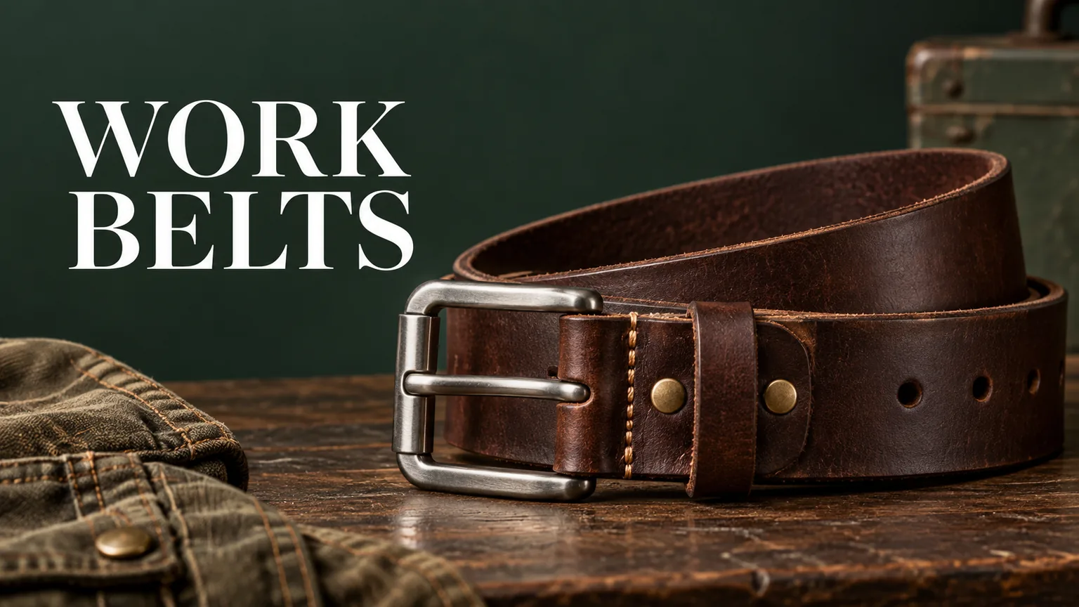Work Belts: Construction, Wear and Buckle Specs for Retail Programs